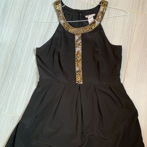 Sassy black sequin dress!